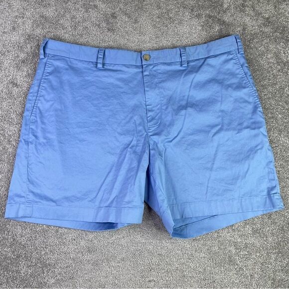 Southern Tide Shorts Men’s 42 Blue Chino Pockets Preppy Intercoastal Waterway - Picture 1 of 12